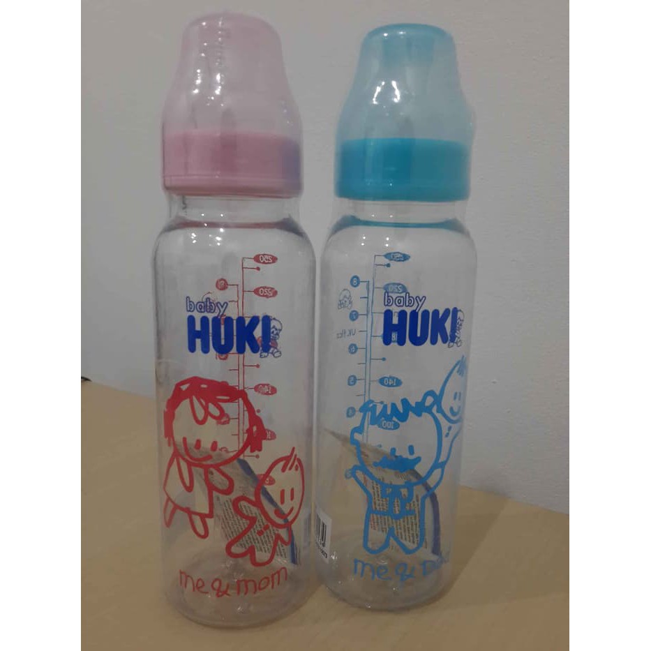 Huki Botol Susu Nipple Gepeng NON BPA FREE