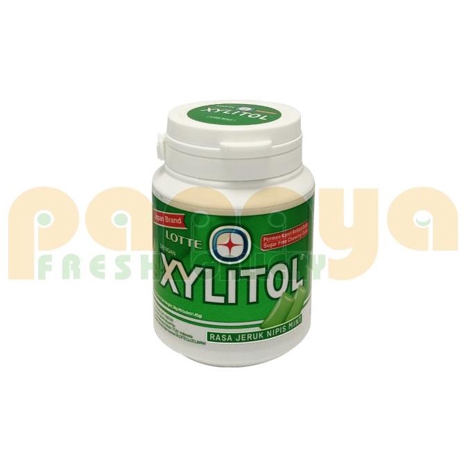 

paling diminati] LOTTE XYLITOL BOTOL 58GR RASA JERUK NIPIS MINT