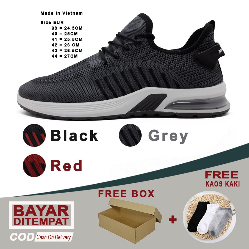 Sneaker Slip On tali pria import Delist 012"