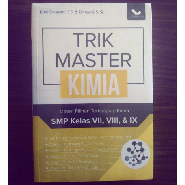 Trik Master Kimia Materi Pilihan Terlengkap Smp Kelas Vii Viii Ix Shopee Indonesia