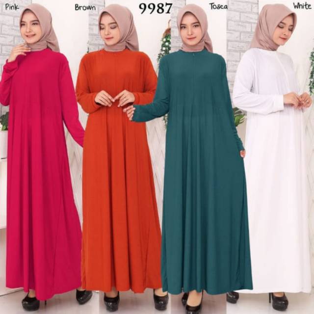  BAJU  GAMIS  WANITA Terbaru  GAMIS  Busui GAMIS  JERSEY Size L 