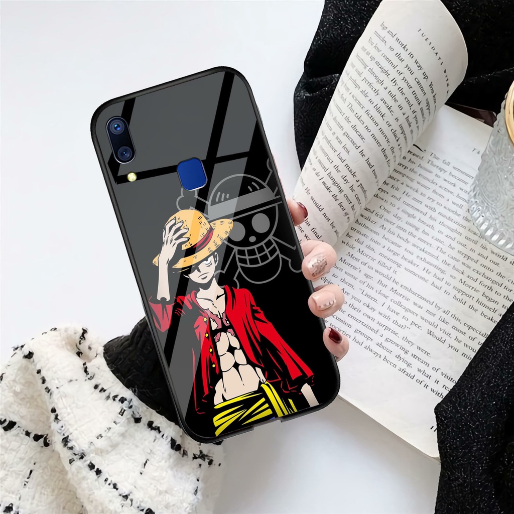 (GC 10) Softcase Kaca Vivo Y91 Y93 Y95 - Kesing Kaca Vivo Y91 Y93 Y95 - Case Cantik Vivo Y91 Y93 Y95