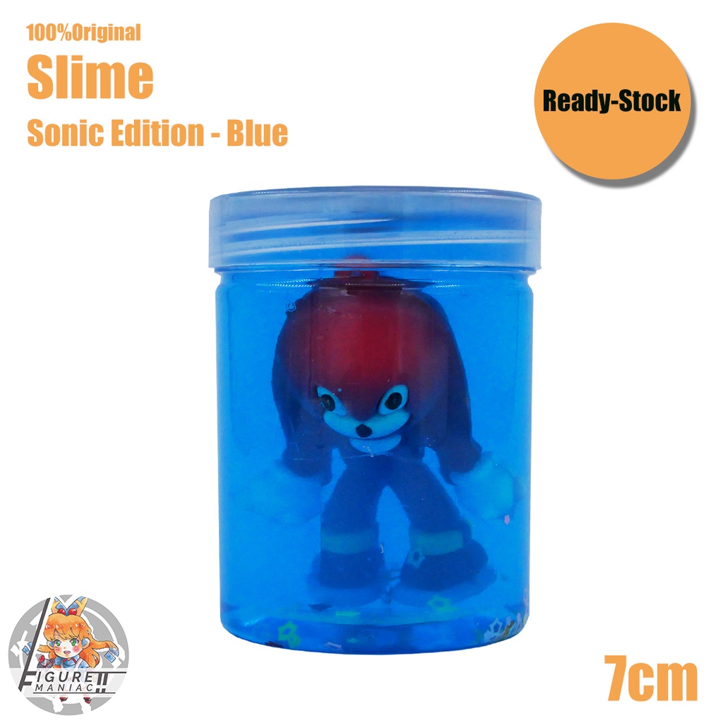 Mainan Anak - Slime Sonic Tabung Edition 7 cm Import Premium