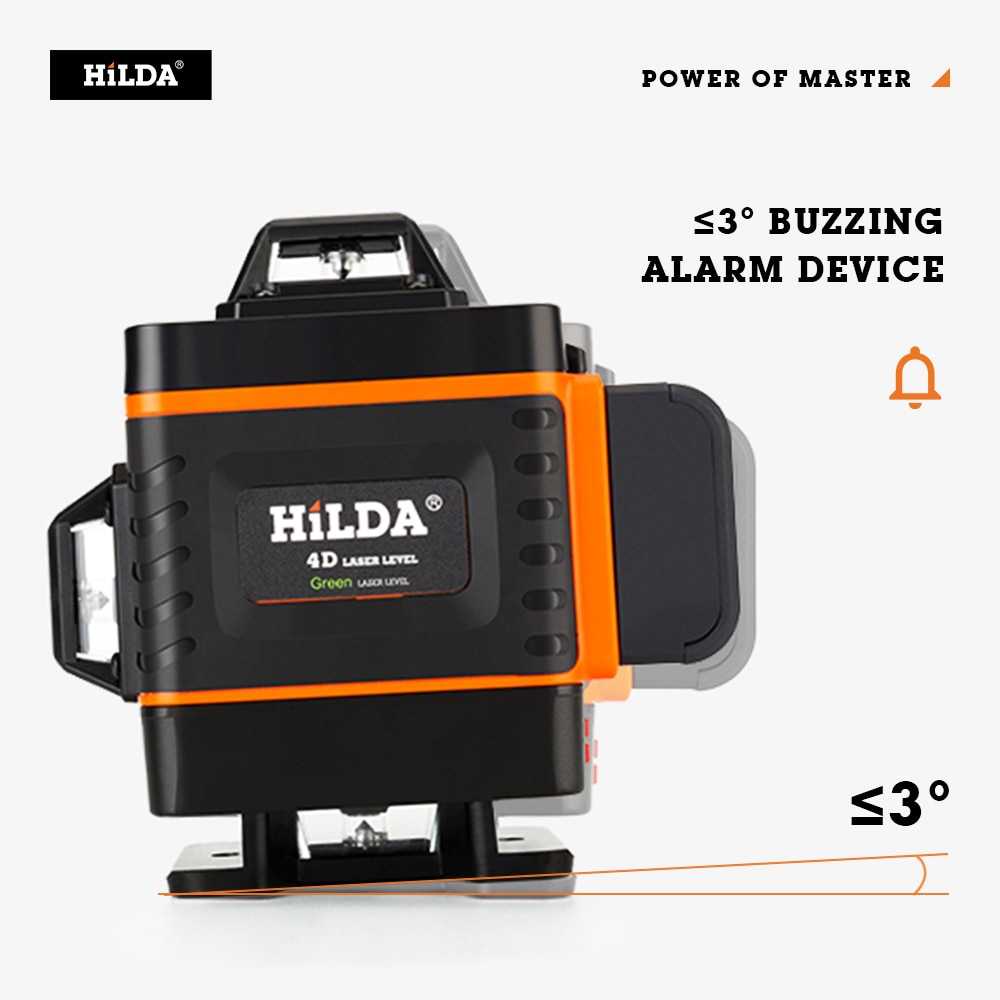 Hilda Mesin Self Leveling Laser 4D 16 Line with Remote - LD-515