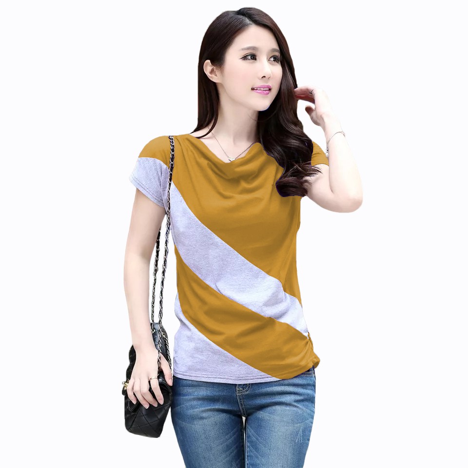 Kaos Tshirt Tangan Pendek Wanita Kekinian Terbaru - XSHOP Madeline