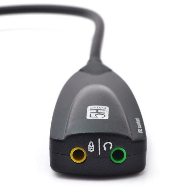 USB SOUNDCARD 7.1 SURROUND 5HV2 / USB SOUND STEEL-1