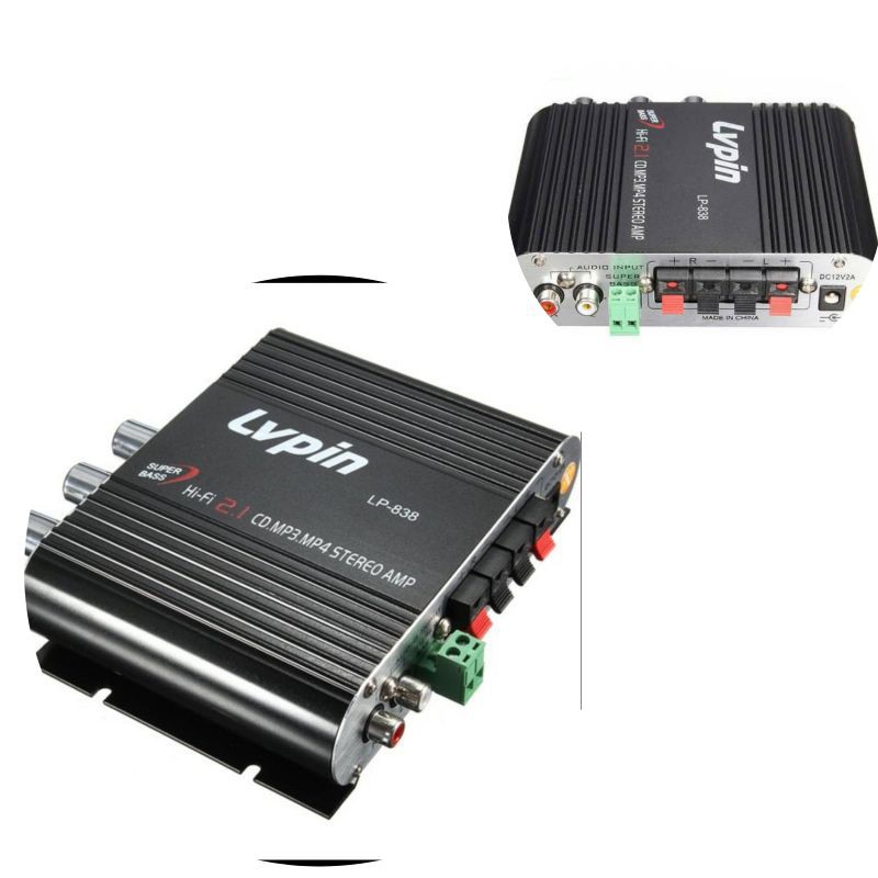 POWER MINI AUDIO AMPLIFIER MOBIL DAN RUMAHAN SUPER NGEBAS JEDAG-JEDUG