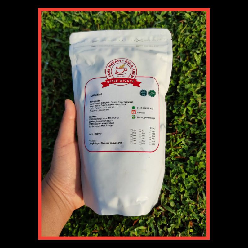 

JAHE MERAPI GULA AREN & REMPAH HERBAL ALAMI