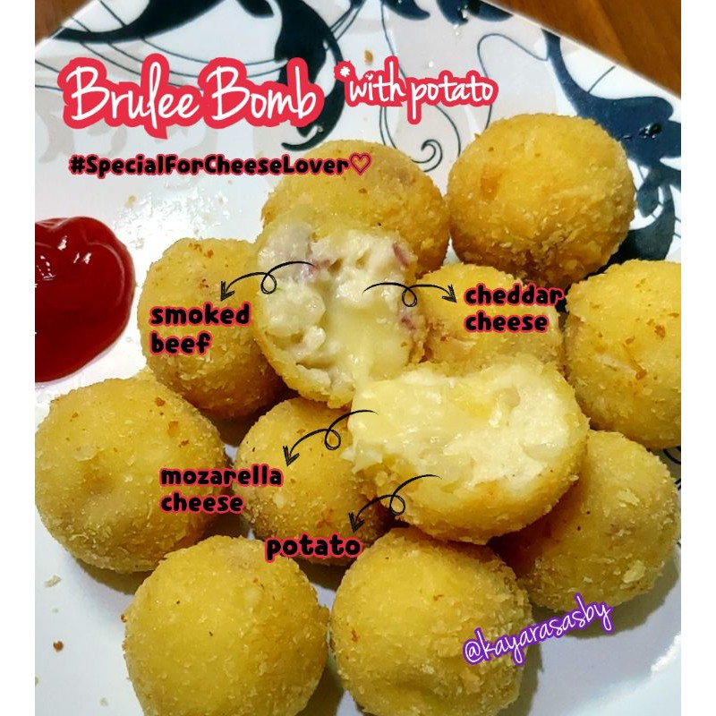 

Brulee Bomb (with Potato) - frozen food