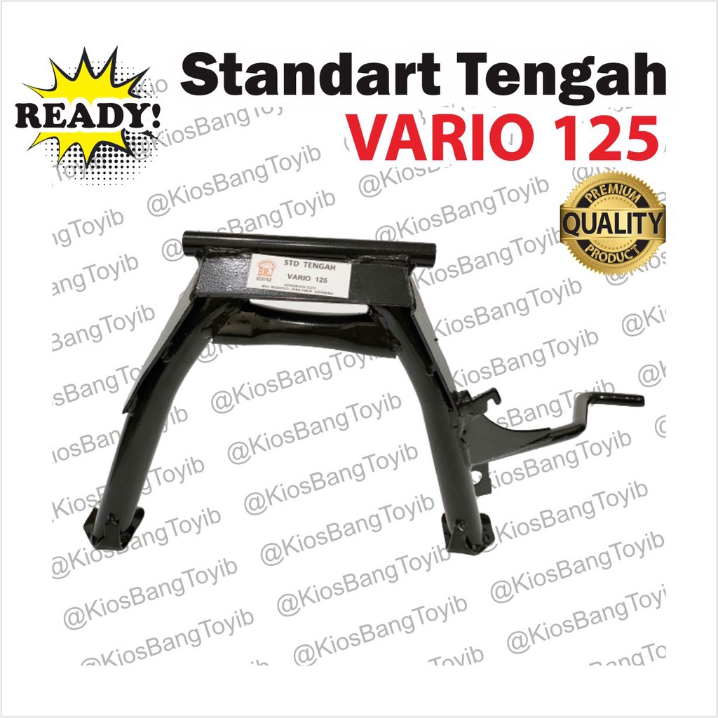 Standar Standart Jagang Jagrak Tengah Vario 125 Hitam Tebal