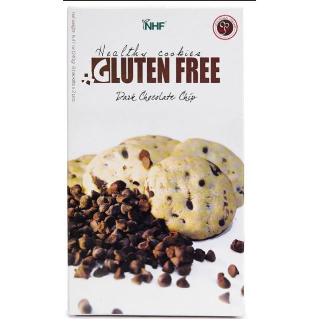 

NHF Gluten Free Dark Choco Healthy Cookies 240 gr