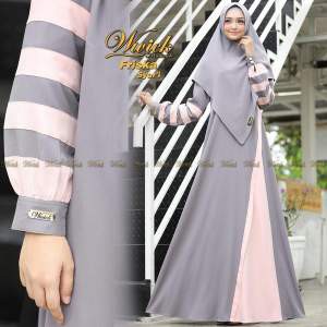 FRISKA size L set gamis syari by WIWIEK MUSLIMAH