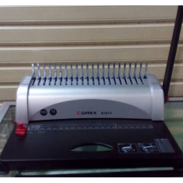 

MESIN JILID/BINDING A4."COMIX".#HARGA PROMO&EKONOMIS.