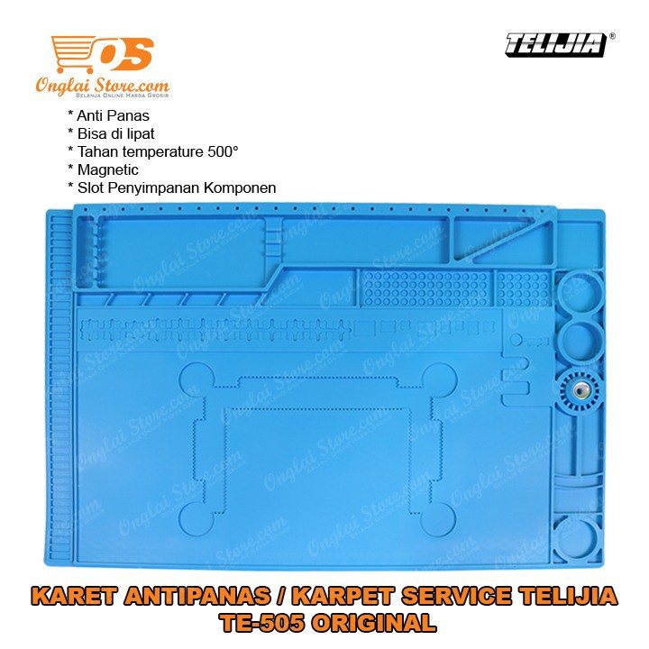 KARET ANTIPANAS / KARPET SERVICE TELIJIA TE-505 ORIGINAL