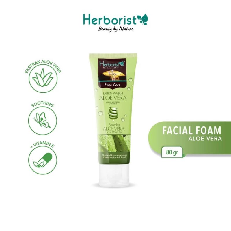 HERBORIST Facial Foam Aloe Vera 80g