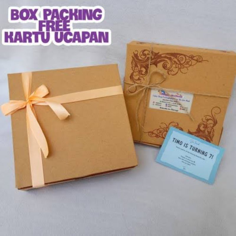 TAMBAHAN PACKING HAMPERS / PACKING BOX / PACKING PARCELL / KERTAS KADO