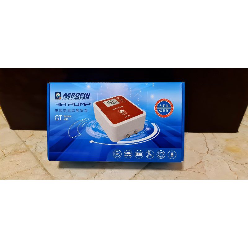 Airator Airpump AC/DC Aerofin GT-90 8000MA (Adjustable Power)
