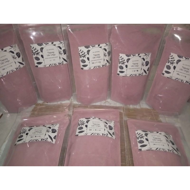 

Tepung Ubi Ungu / Tepung MPASI Bebas Gluten / Purple Sweet Potato Powder