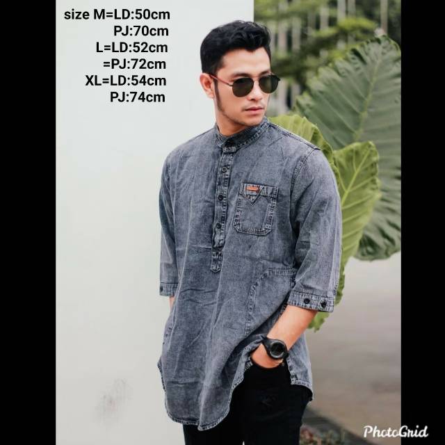 Koko Kurta Jeans/Baju koko tangan 3/4/ Baju koko dewasa