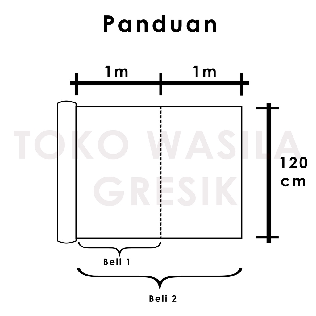 KARPET PLASTIK/PERLAK LANTAI /MEJA/ KARPET LANTAI  PLASTIK LEBAR 1.2m