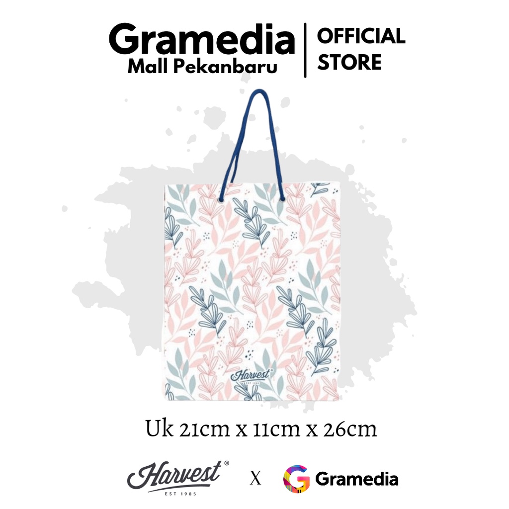 

Paper Bag Charming Paperbag Horizontal M (HARVEST) Original Gramedia Mal Pekanbaru