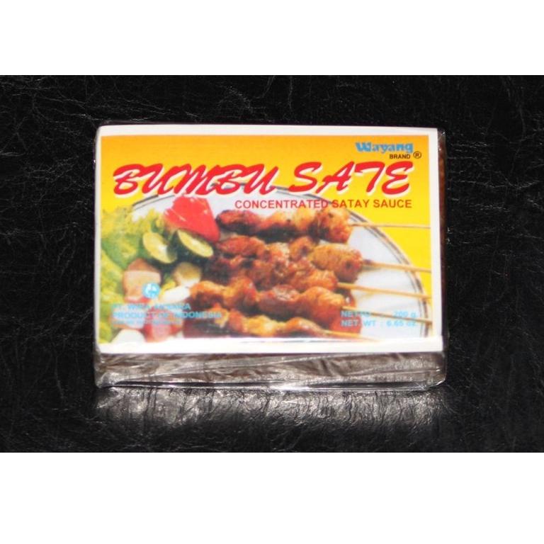 

☛ Keburu Kehabisan Bumbu Sate 200 gram, Wayang brand, kwalitas export, minimum order 2 pack .,.,.,.,