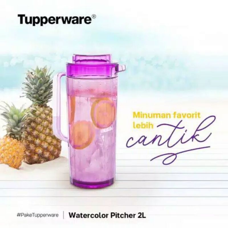 Watercolor Pitcher 2L Ungu