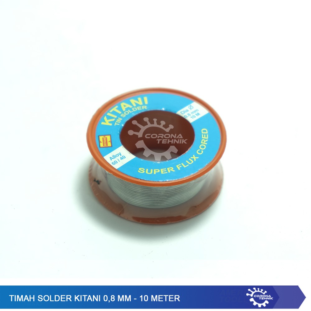 Timah Solder Kitani 0,8 mm - 10 Meter