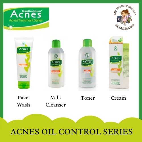 ACNES Oil Control Series Face Wash Milk Cleanser Toner Cream Whitening seri oil control acnes sabun 