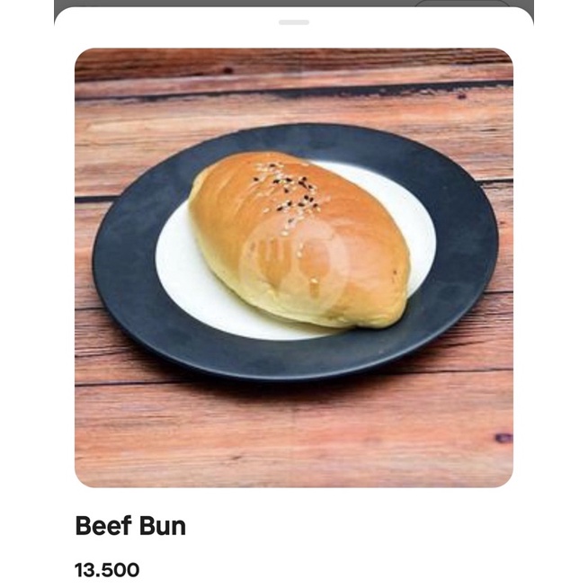 

Beef Bun