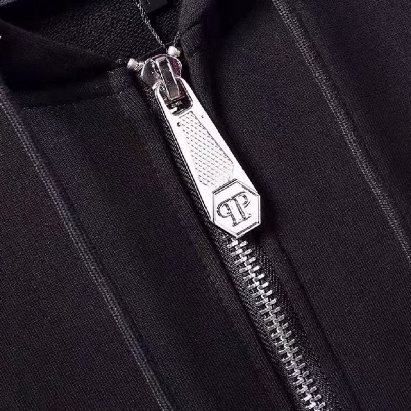 PP61 SWEATER HOODIE PHILIPP PLEIN SKULL FULL SWARROWSKY