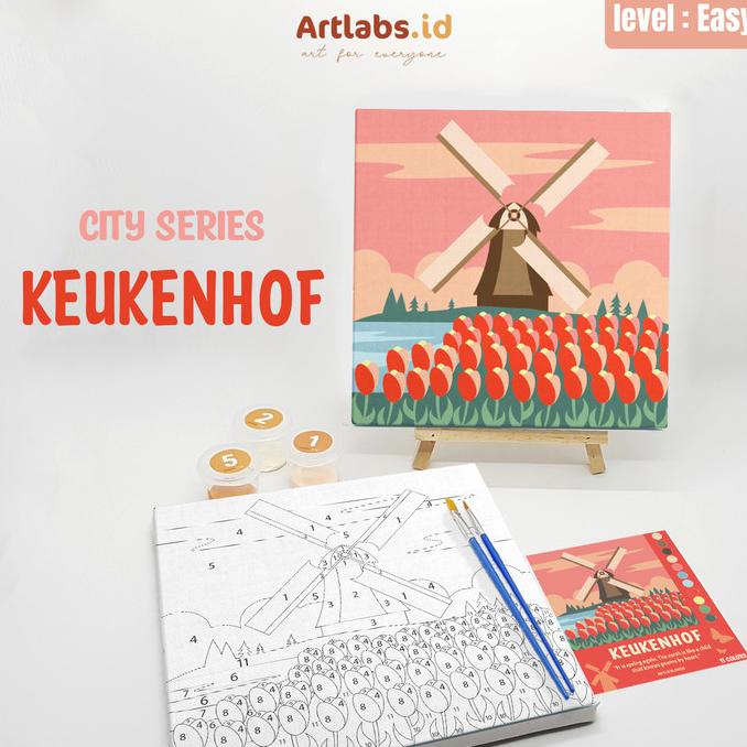 

TERLARIS Keukenhof - Paint By Number 11 Color [City Series] | Painting Kit/CAT AKRILIK SET/CAT AKRILIK SET 24 WARNA/CAT AKRILIK PASTEL/CAT AIR/CAT AIR LUKIS SET/CAT AIR GIOTTO/KUAS LUKIS 1 SET/KUAS LUKIS KECIL/KUAS LUKIS LENGKAP/KANVAS LUKIS/KANVAS LUKIS