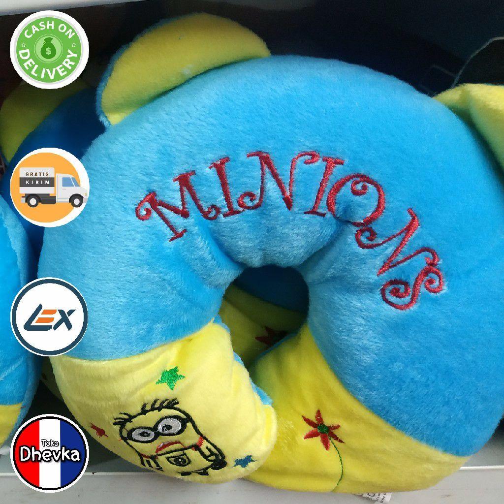 Bantal Leher Kuping Karakter Minions Standar SNI