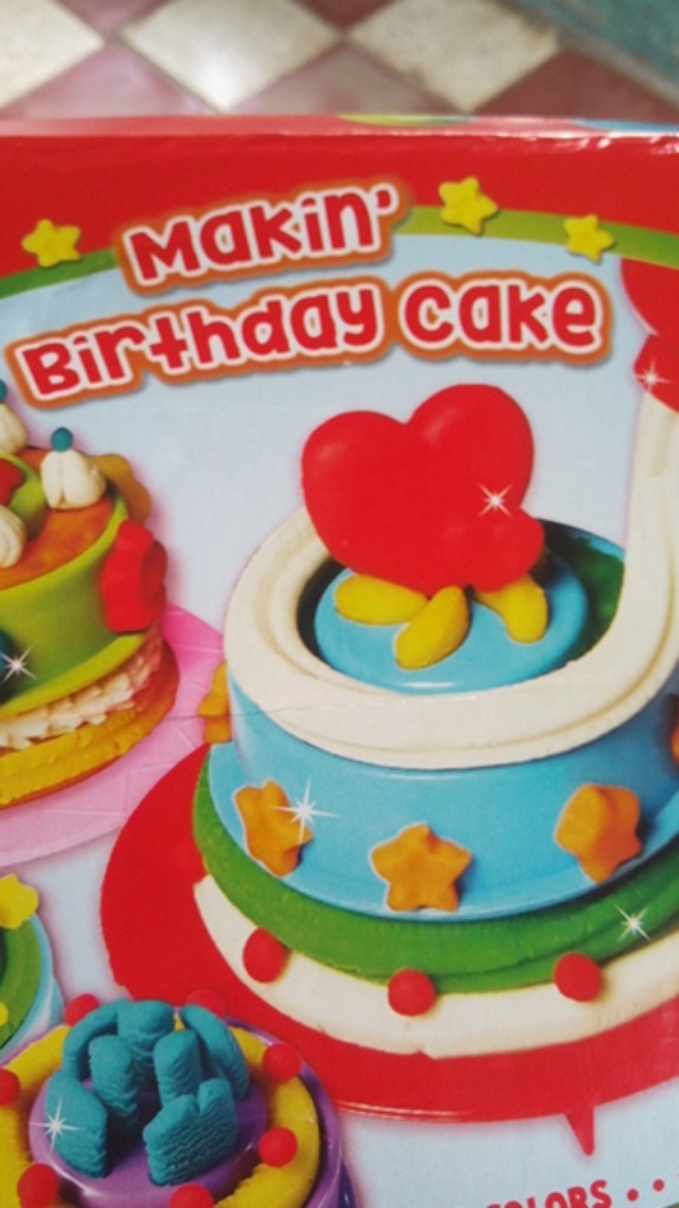 Fun Doh Birthday Cake / Fundoh Mainan Lilin Cetakan Kue Ulang Tahun Tl-756