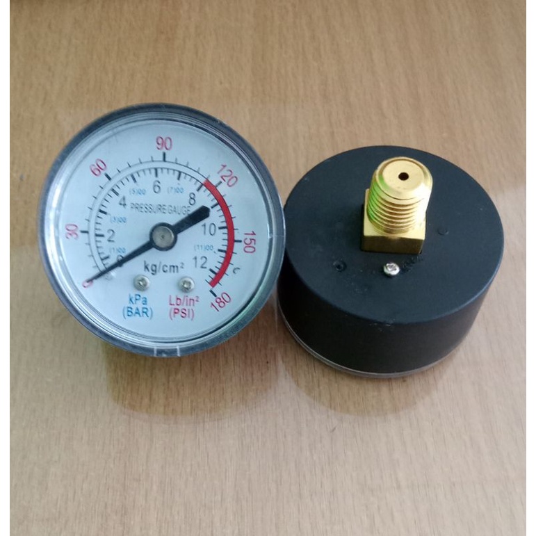 Jual Manometer Kompresor 1/4 drat13mm Shopee Indonesia