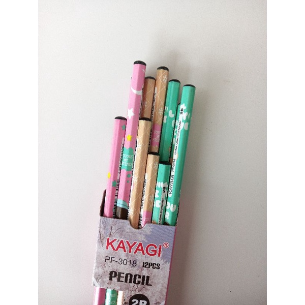 

Pensil 2B Karakter Motif Lucu