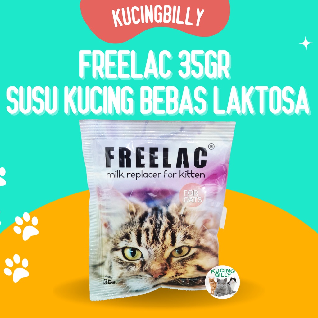 Freelac susu kucing bebas laktosa 35gr