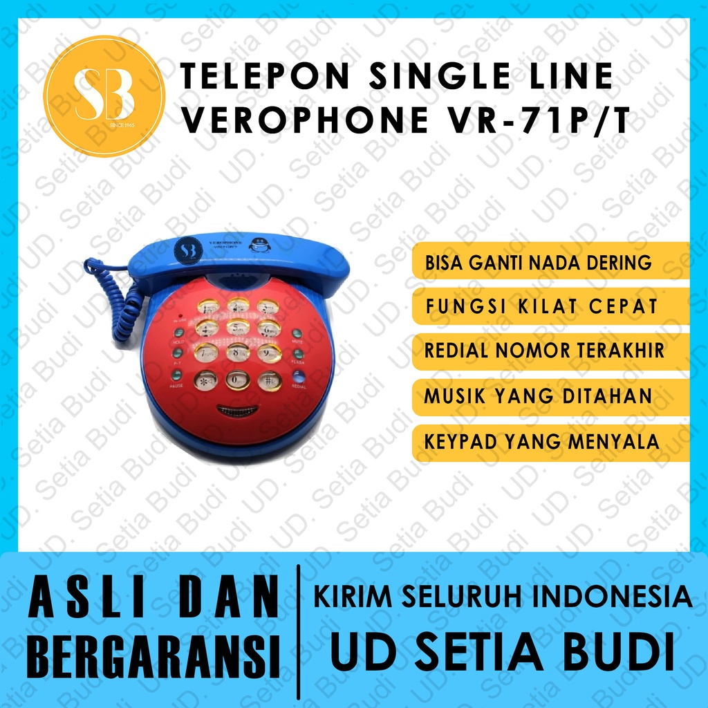 Telepon Single Line Verophone VR-71P/T