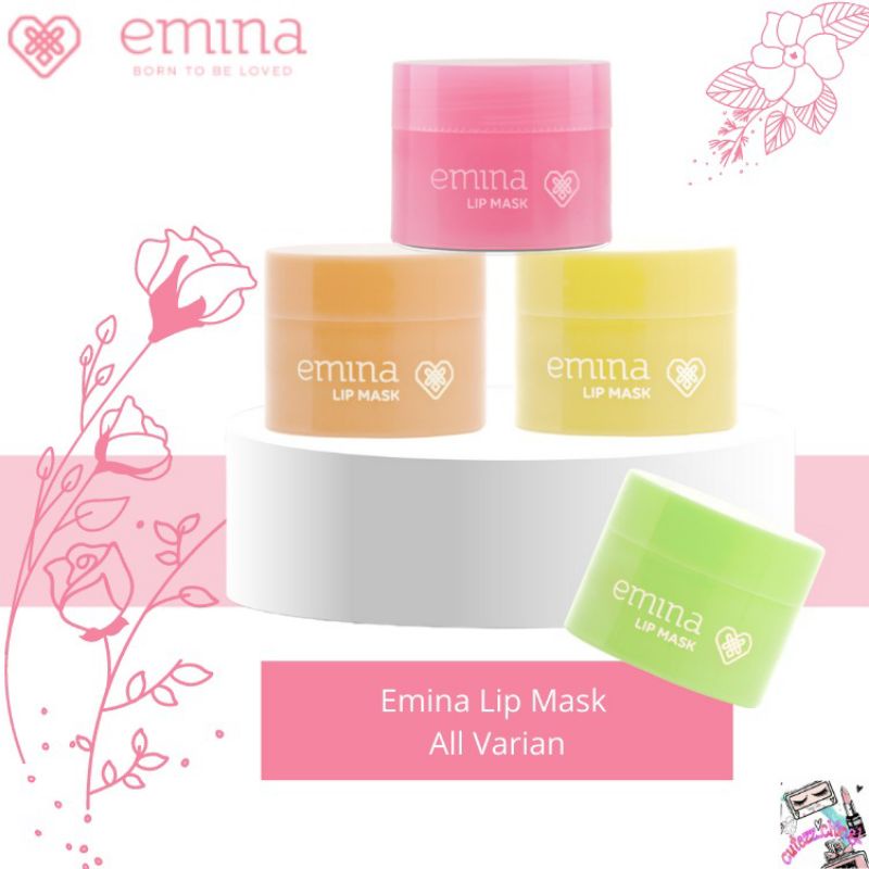 ☃Cutezz_Ching1☃ Emina Lip Mask Series ♡ Original ♡ Milky Matcha♡ Orange Squash ♡ Vanilla