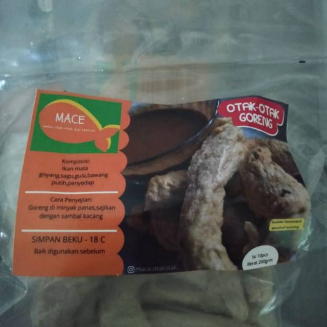 

otak-otak goreng frozen Mace