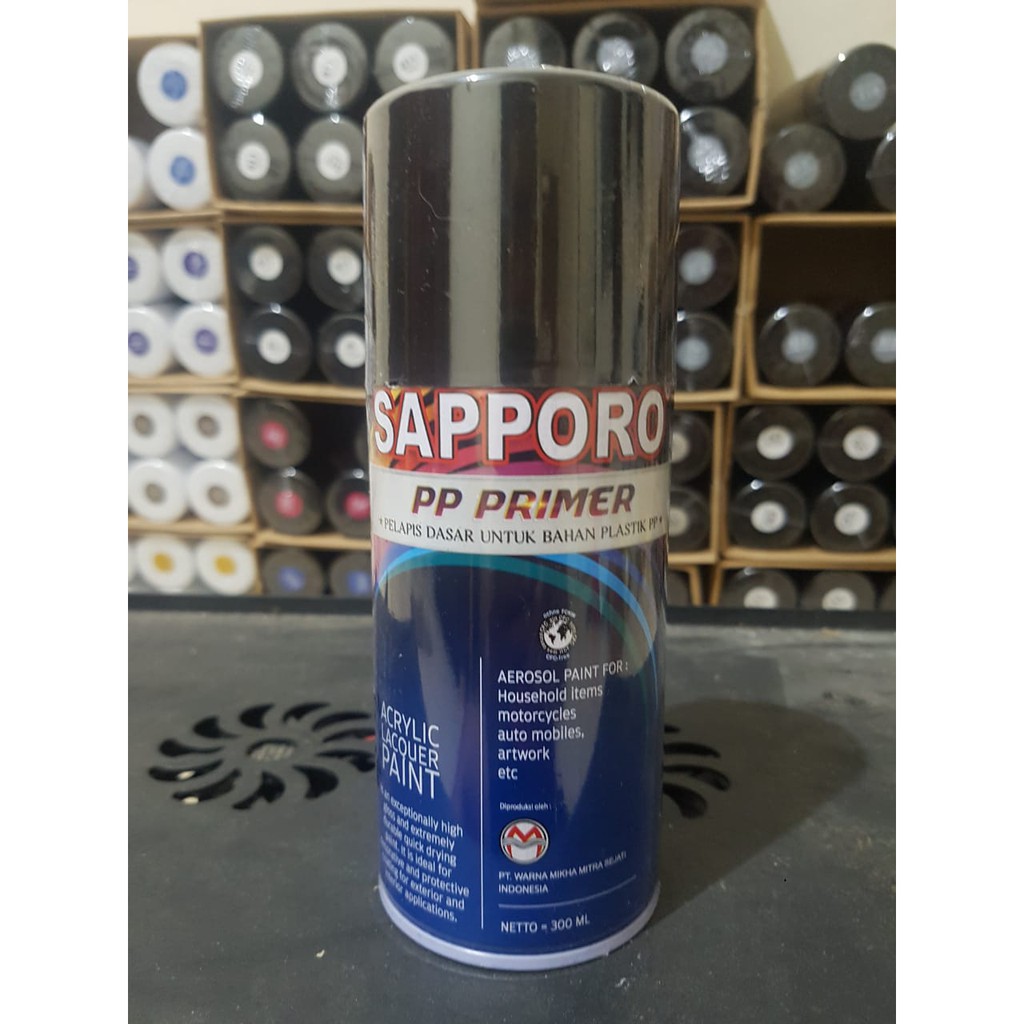 PP Primer-Sapporo Spray Paint/Cat Semprot Sapporo/Pilok