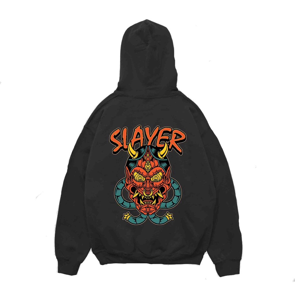 Hoodie Pria Slayer Sweater Pria Fleece Size M - XXL