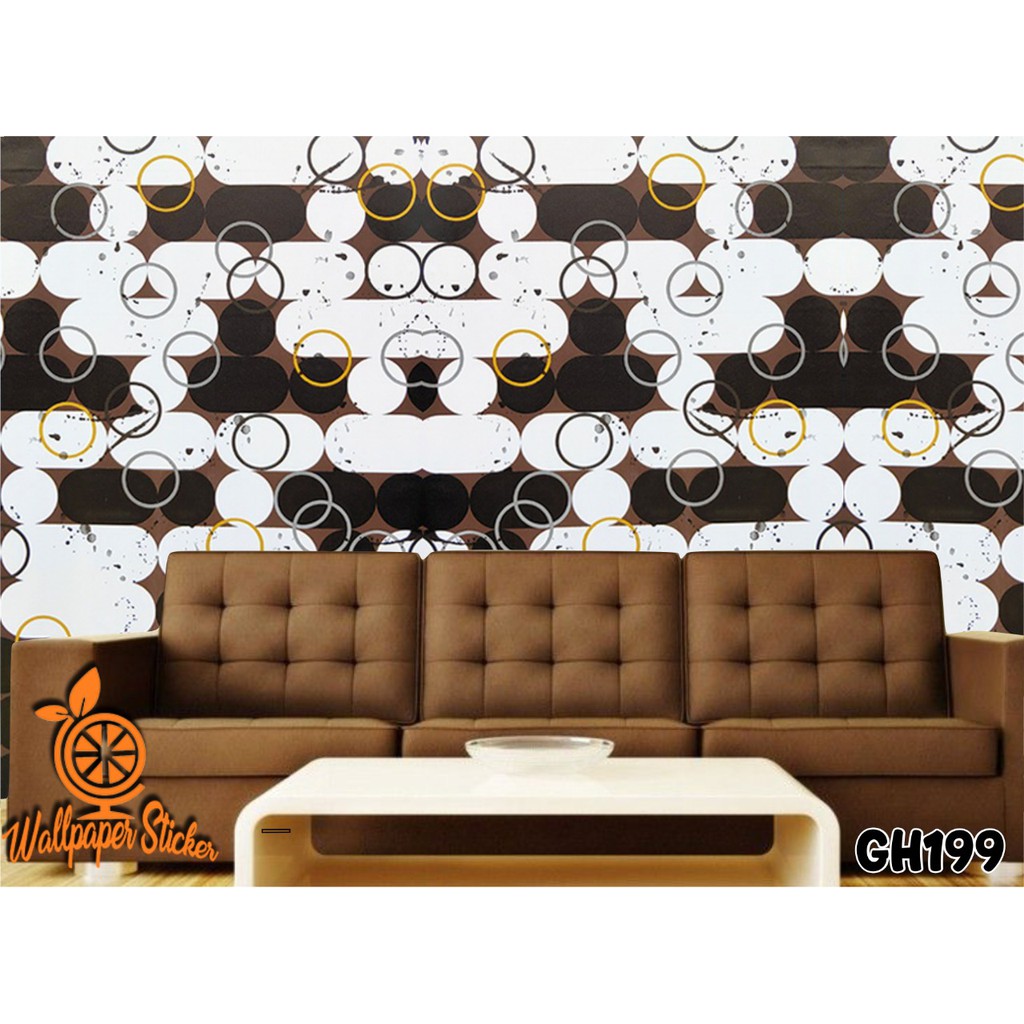 Multifungsi Wallpaper Motif Elegan Dekorasi Rumah 45Cm X10M