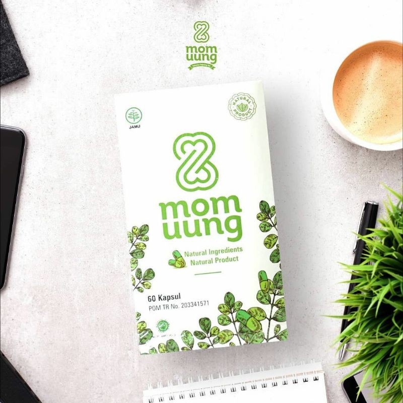 MOM UUNG BPOM Booster Pelancar Asi 60 KAPSUL