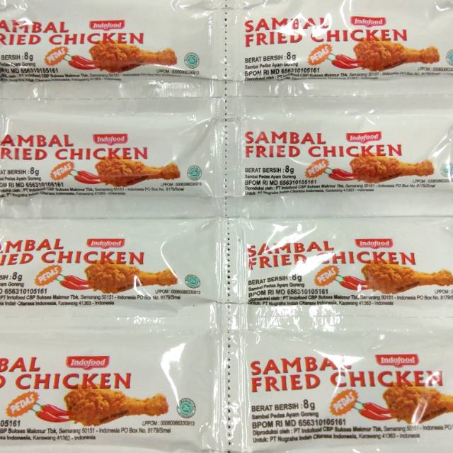 

Indofood Sambal Fried Chicken Renceng isi 24pcs