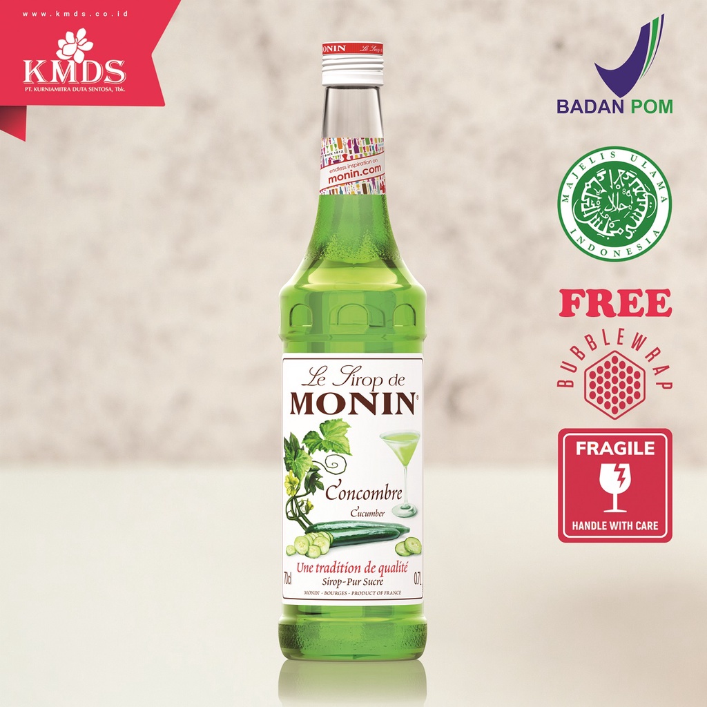 

MONIN Cucumber syrup 70 CL 700 ML