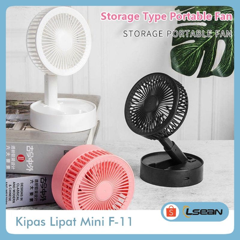 KIPAS LIPAT MINI USB /KIPAS ANGIN PORTABLE USB RECHARGEABLE