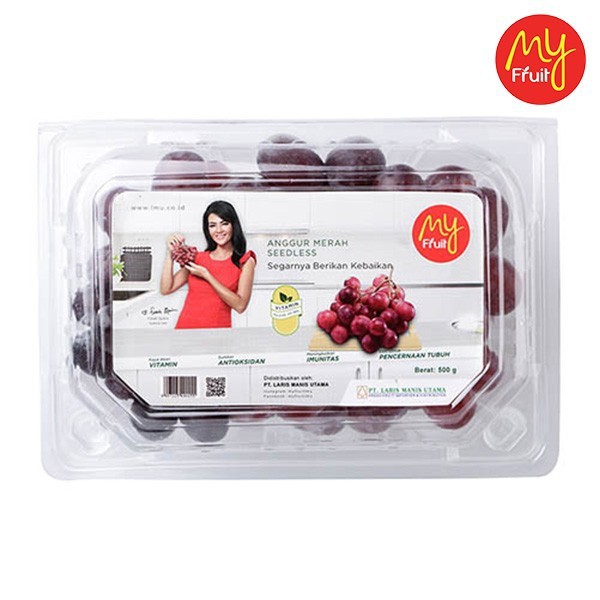 

My Fruit Surabaya - Anggur Merah Seedless [500gr]