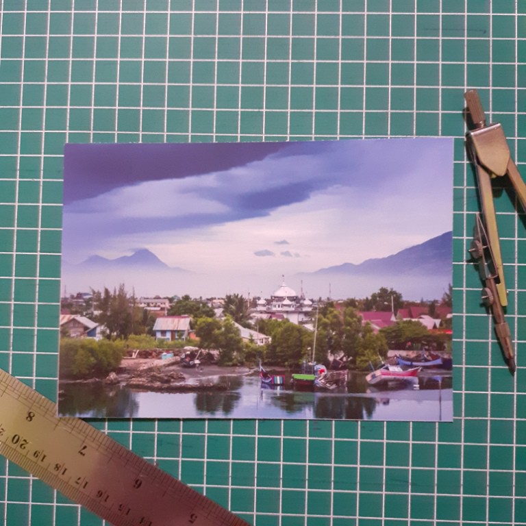 

[A-22] Kartu Pos/Postcard Kampung Nelayan Banda Aceh