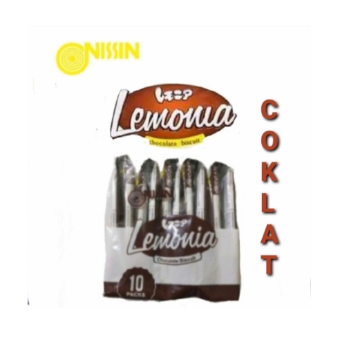 

Lemonia Renceng - Biskuit Nissin Lemonia Coklat isi 10 pcs